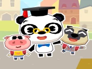 Dr Panda School Online Adventure Games on NaptechGames.com