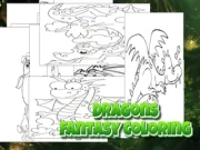 Dragons - Fantasy Coloring Online coloring Games on NaptechGames.com