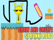 Draw and Create Sprunki Road Online drawing Games on NaptechGames.com