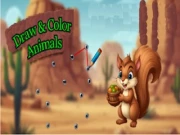 Draw & Color Animals Online drawing Games on NaptechGames.com