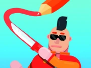 DRAW KNIFE Online Shooting Games on NaptechGames.com