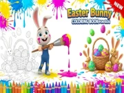 Easter Bunny Coloring Book for Kids Online coloring Games on NaptechGames.com