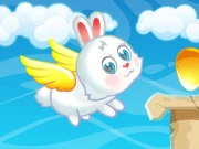 Easter Bunny Flying Online Puzzle Games on NaptechGames.com