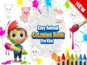 Easy Animal Coloring Book for Kids Online coloring Games on NaptechGames.com