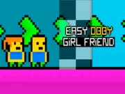 Easy Obby Girl Friend Online two-player Games on NaptechGames.com