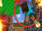 Escape from the Prison in Mineblock! Destruction! Online minecraft Games on NaptechGames.com