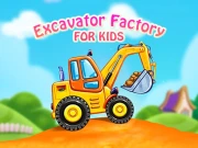Excavator Factory For Kids Online Hypercasual Games on NaptechGames.com
