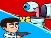 Eye Attack - Toilet Monster War Online Puzzle Games on NaptechGames.com