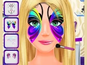 Face Paint Online Girls Games on NaptechGames.com