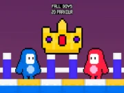 Fall Boys 2D Parkour Online two-player Games on NaptechGames.com