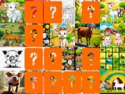 Farm Animals Memory Cards Online memory Games on NaptechGames.com