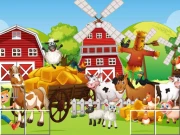 Farm Pic Tetriz Online Puzzle Games on NaptechGames.com