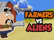 Farmers vs Aliens Online arcade Games on NaptechGames.com