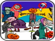 Find 5 Differences Halloween Online Puzzle Games on NaptechGames.com