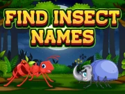 Find Insect Names Online Puzzle Games on NaptechGames.com