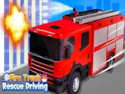 Fire Truck Rescue Driving Online truck Games on NaptechGames.com