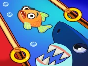 Fish Rescue! Pin Pull Online Casual Games on NaptechGames.com