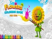 Flowers Coloring Book for Kids Online coloring Games on NaptechGames.com