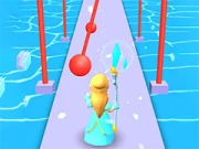 Frozen Race 3D Online Hypercasual Games on NaptechGames.com