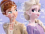 Frozen Sister Jigsaw Online Girls Games on NaptechGames.com