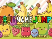Fruit Name Jump Online kids Games on NaptechGames.com