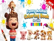 Funny Animal Coloring Book for Kids Online coloring Games on NaptechGames.com