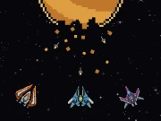 Galactic Pixel Storm Online Arcade Games on NaptechGames.com