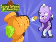 Garden Defense Zombie Siege Online shooter Games on NaptechGames.com