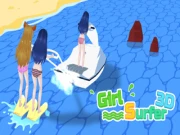 Girl Surfer 3D Online casual Games on NaptechGames.com