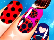 Glitter Nail Salon: Girls Game Online Arcade Games on NaptechGames.com