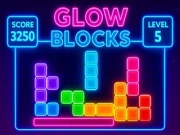 Glow Blocks Online tetris Games on NaptechGames.com