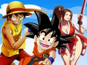 Goku, Luffy & Mai Run Online Arcade Games on NaptechGames.com