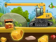Gold Truck Crane Online Clicker Games on NaptechGames.com