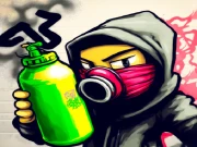 Graffiti Tags: spray painting Online Casual Games on NaptechGames.com