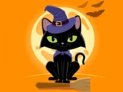 Grumpy Halloween Cats Jigsaw Online Puzzle Games on NaptechGames.com