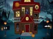 Halloween Magic Lady Escape Online Puzzle Games on NaptechGames.com