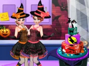 Halloween Party Cake Online Cooking Games on NaptechGames.com