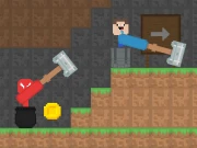 Hammer Climb MinisCrafter Online Arcade Games on NaptechGames.com