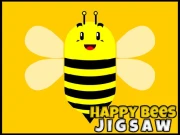 Happy Bees Jigsaw Online Puzzle Games on NaptechGames.com