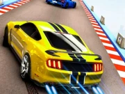 Impossible Car Stunt - Sky Stunts Online Racing Games on NaptechGames.com