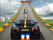 Impossible Car Stunts - Mega Car Ramp Online Racing Games on NaptechGames.com