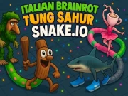 Italian Brainrot Tung Sahur Snake.io Online snake Games on NaptechGames.com