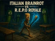 Italian Brainrot VS R.E.P.O Royale Online battle Games on NaptechGames.com