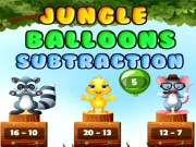 Jungle Balloons Subtraction Online Puzzle Games on NaptechGames.com