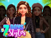 Kendel 7 Days 7 Styles Online Girls Games on NaptechGames.com