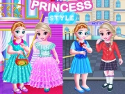 Little Girls School vs PrincessStyle Online Girls Games on NaptechGames.com