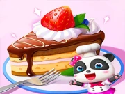 Little Panda Cake Shop Online Girls Games on NaptechGames.com