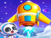 Little Panda Space Journey Online Boys Games on NaptechGames.com