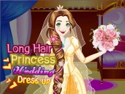 Long Hair Princess Wedding Dress up Online Girls Games on NaptechGames.com