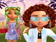 Lovie Chic's Coachella Festival Online Dress-up Games on NaptechGames.com
